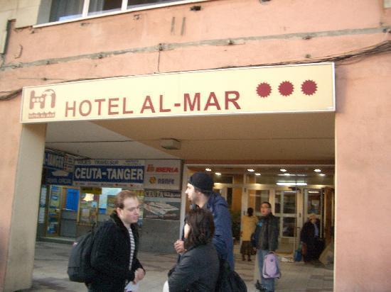 Al-Mar Otel Algeciras Dış mekan fotoğraf